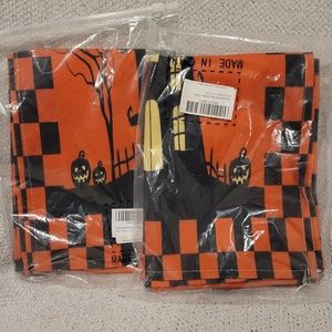 2 Halloween Table Runners